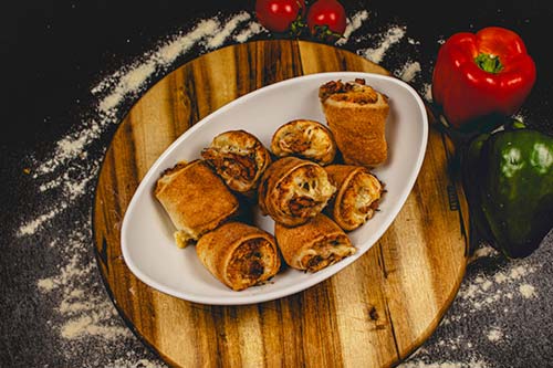 Produktbild Gefüllte Pizzabrötchen Knecht Zärtlich