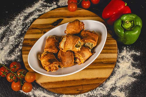 Produktbild Gefüllte Pizzabrötchen Oviedo