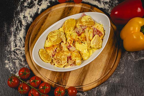 Produktbild Kartoffelgratin Spargelknöllchen